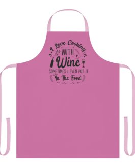 Cooking With Wine Apron
