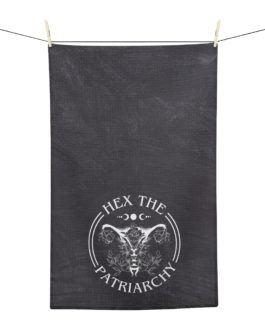 Hex the Patriarchy Soft Tea Towel